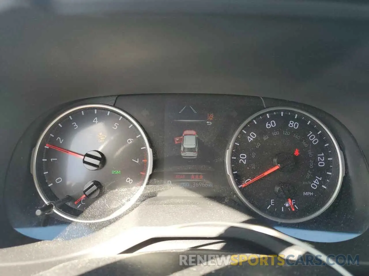 9 Photograph of a damaged car JTMC1RFV6KD032433 TOYOTA RAV4 2019