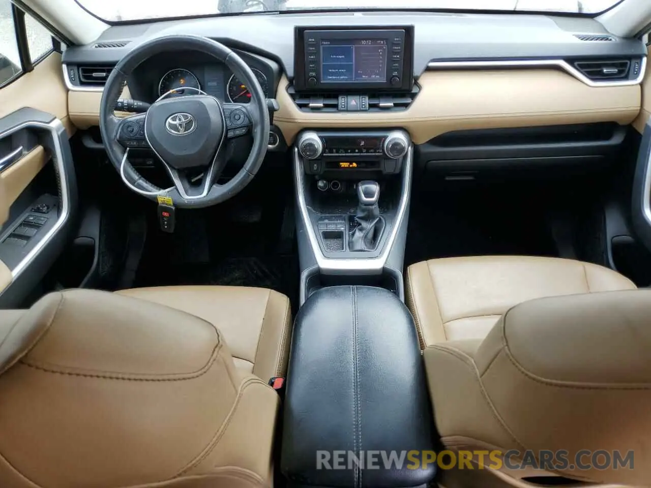 8 Photograph of a damaged car JTMC1RFV6KJ004486 TOYOTA RAV4 2019