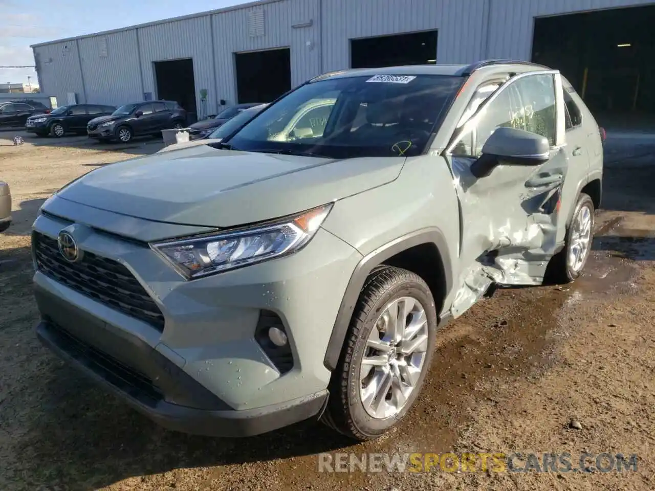 2 Photograph of a damaged car JTMC1RFV7KD022896 TOYOTA RAV4 2019