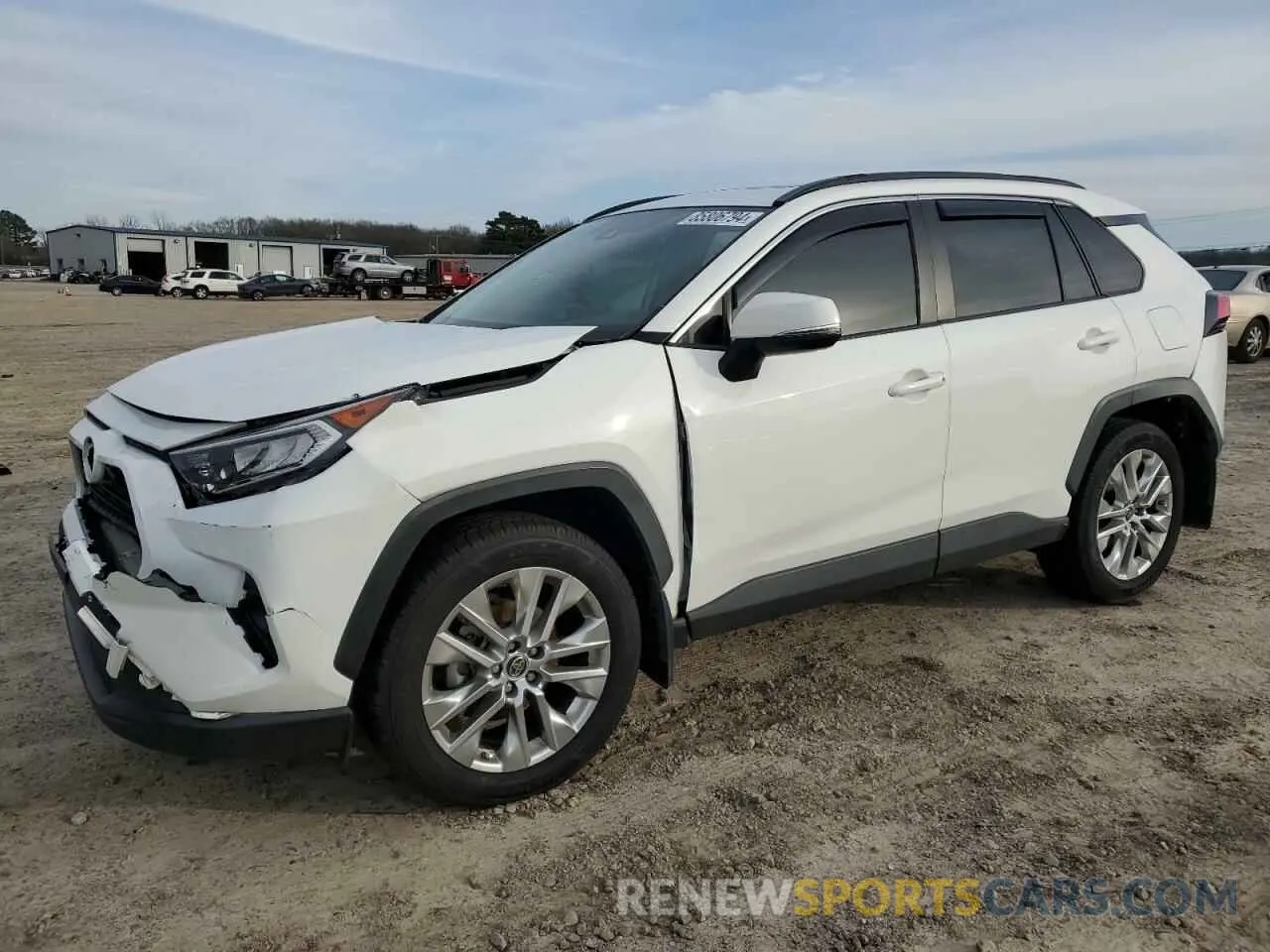 1 Photograph of a damaged car JTMC1RFV7KD515106 TOYOTA RAV4 2019