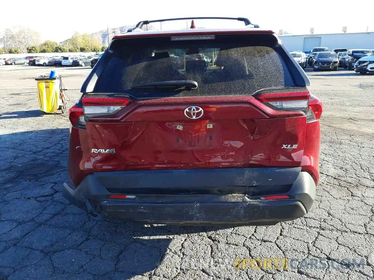 9 Photograph of a damaged car JTMC1RFV8KD012541 TOYOTA RAV4 2019