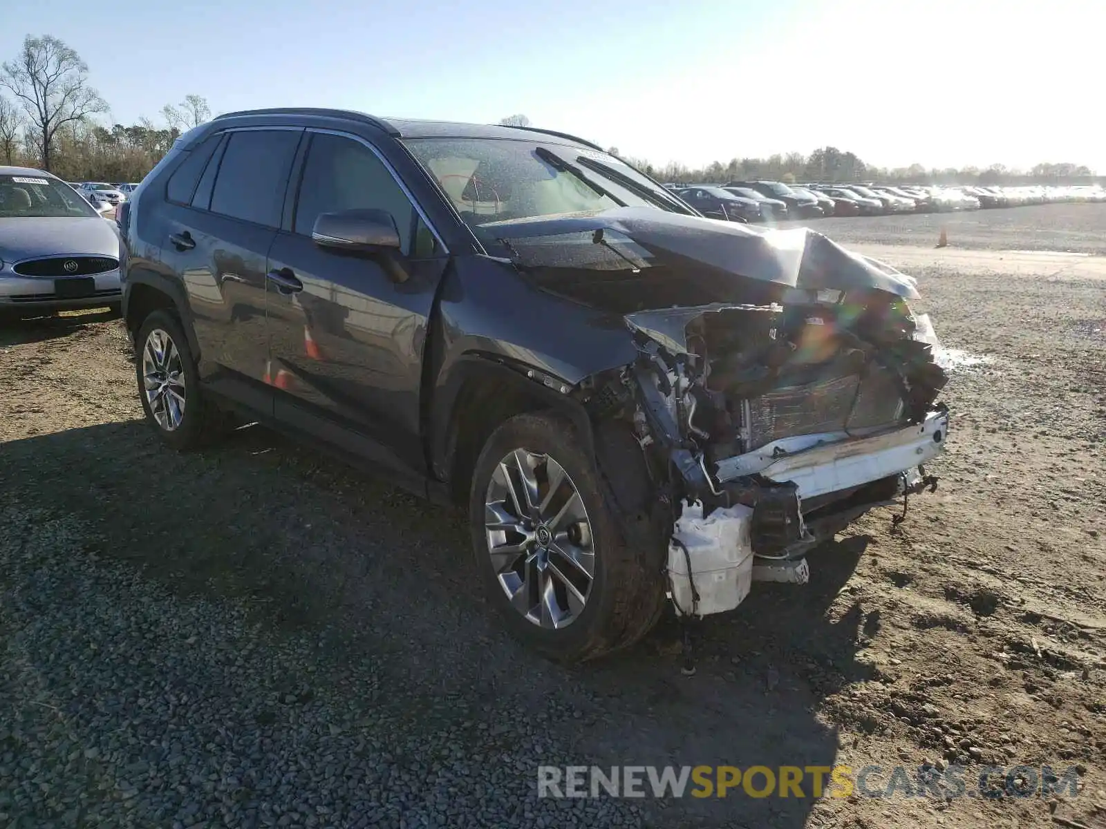 1 Photograph of a damaged car JTMC1RFV8KD020090 TOYOTA RAV4 2019