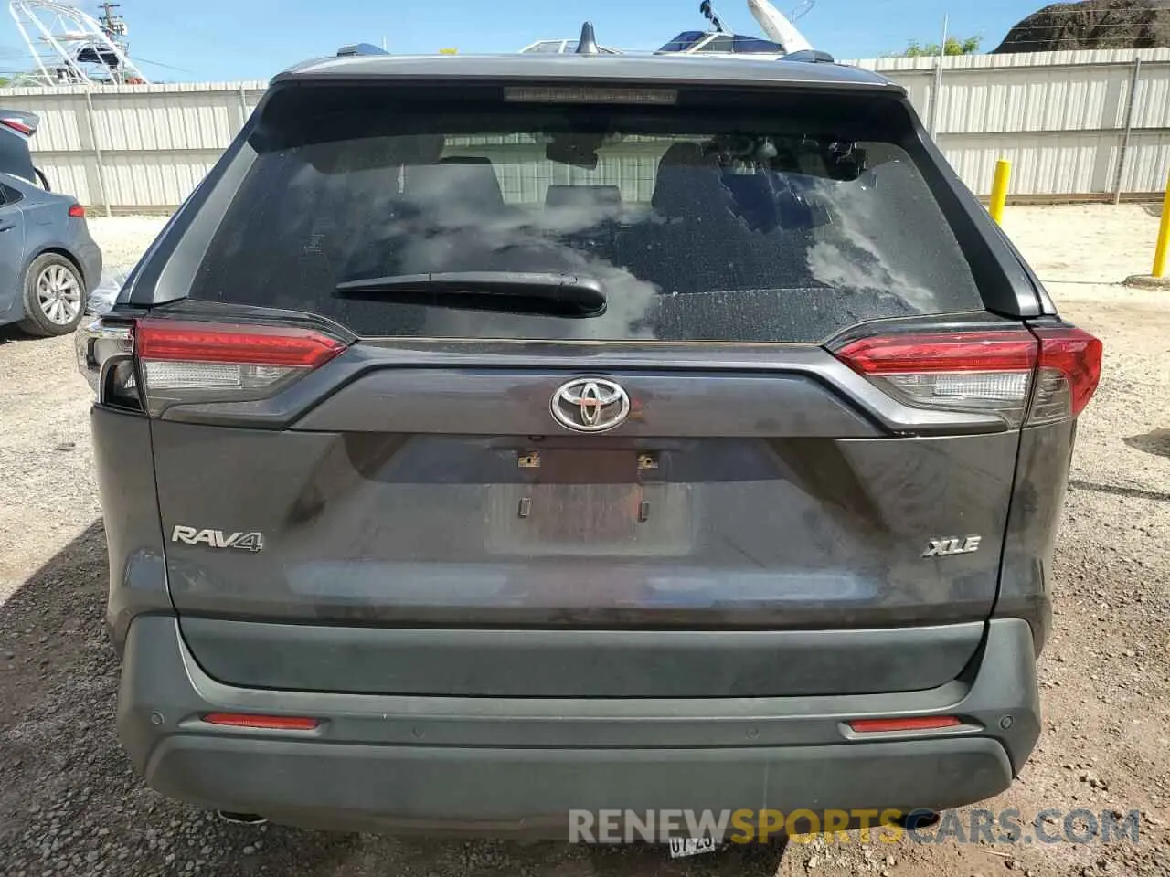 6 Photograph of a damaged car JTMC1RFV8KD022843 TOYOTA RAV4 2019