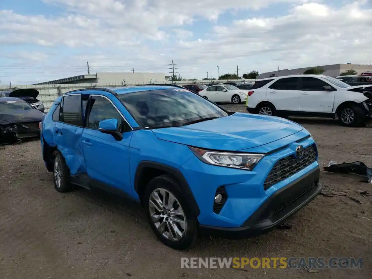 1 Photograph of a damaged car JTMC1RFV8KD039125 TOYOTA RAV4 2019