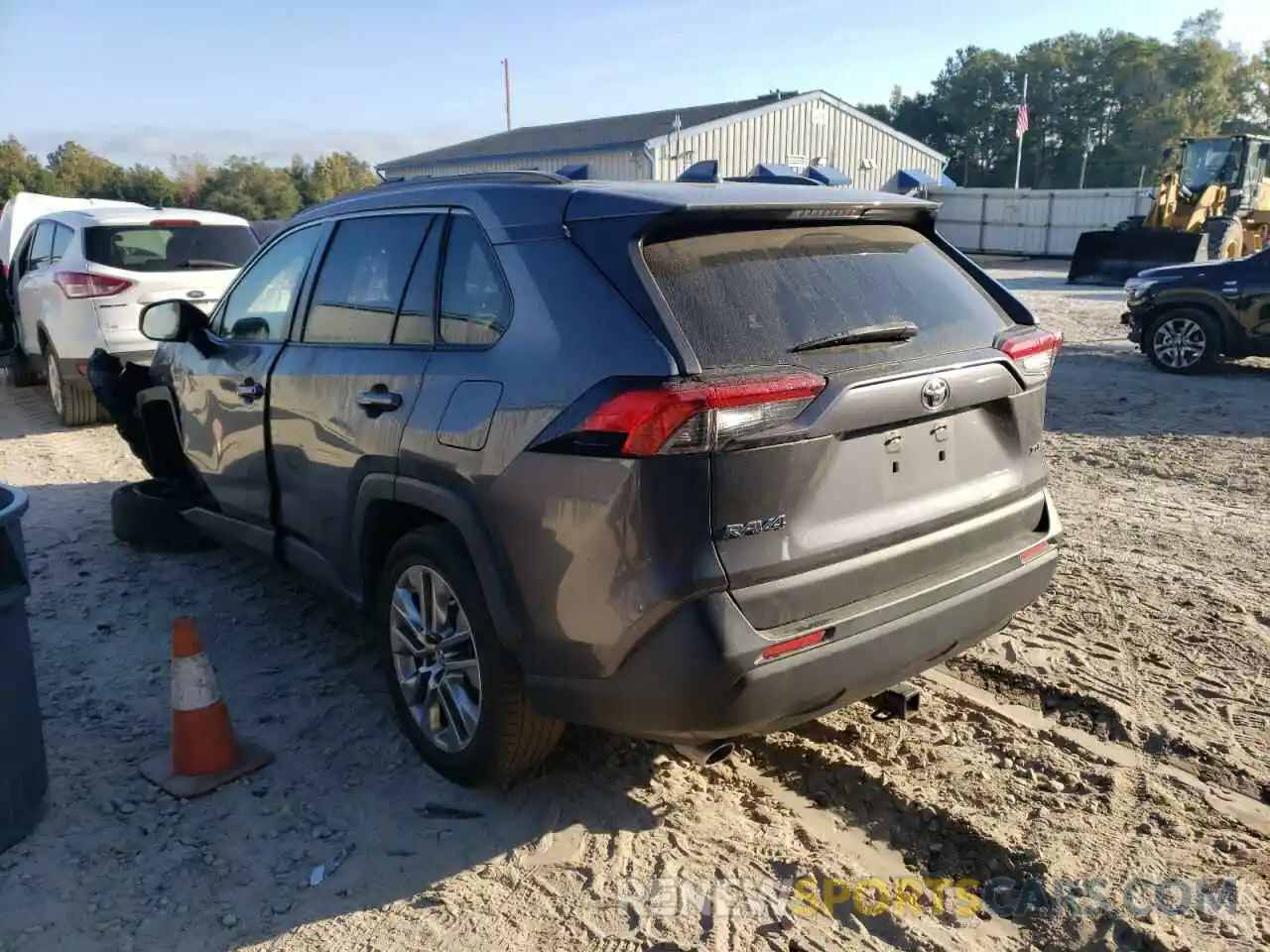 3 Photograph of a damaged car JTMC1RFV9KD018929 TOYOTA RAV4 2019