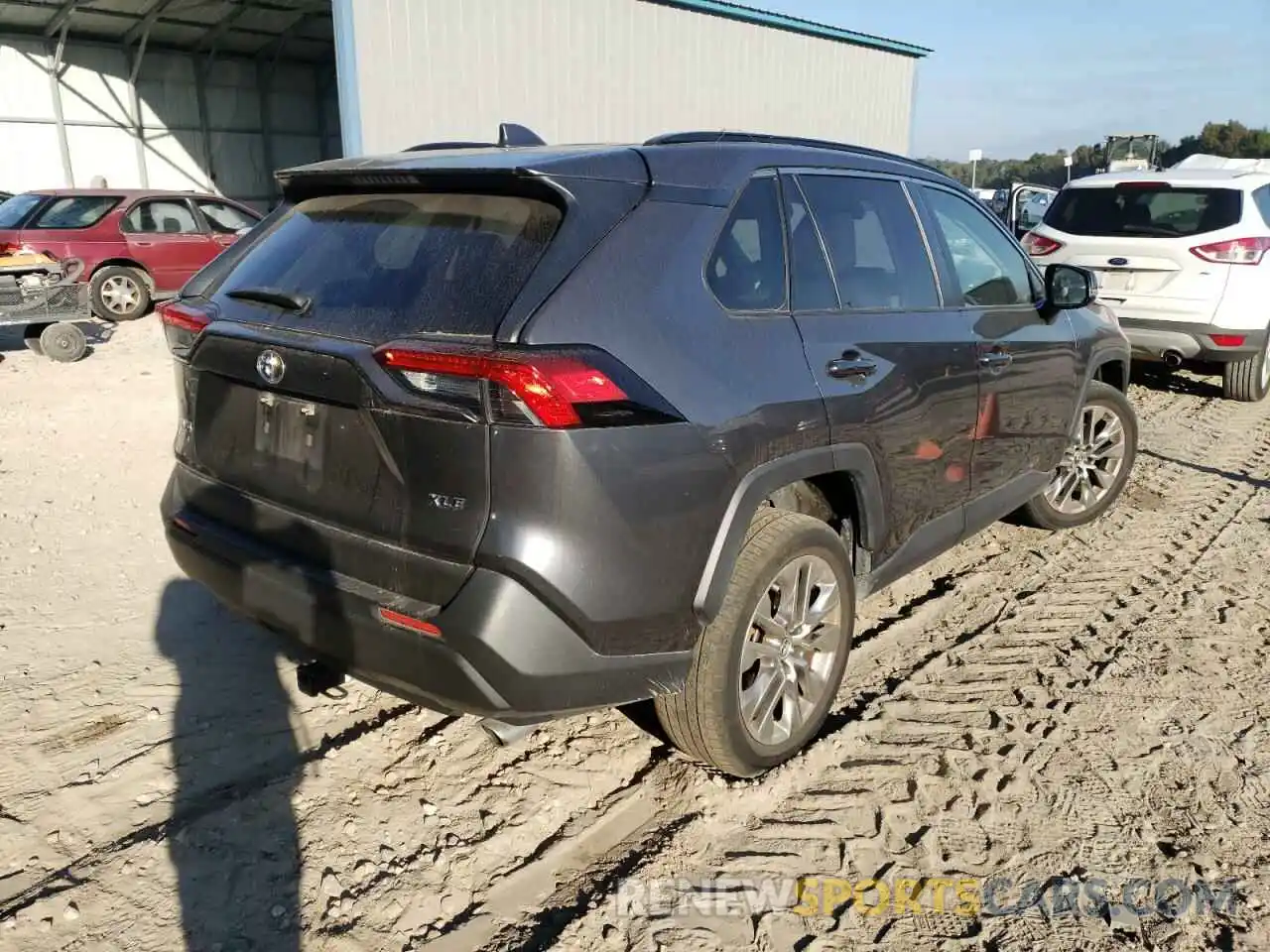 4 Photograph of a damaged car JTMC1RFV9KD018929 TOYOTA RAV4 2019