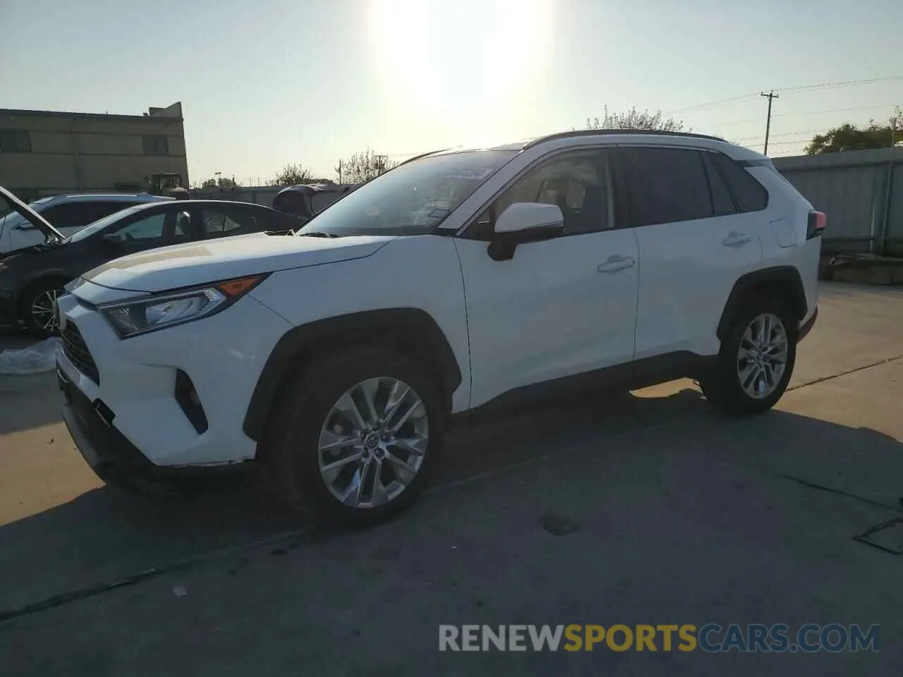 1 Photograph of a damaged car JTMC1RFV9KD024584 TOYOTA RAV4 2019