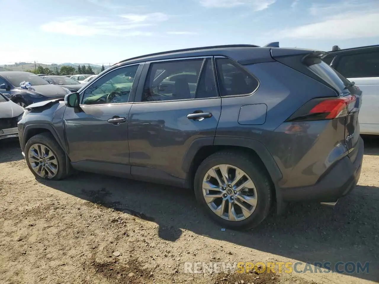 2 Photograph of a damaged car JTMC1RFV9KD033205 TOYOTA RAV4 2019