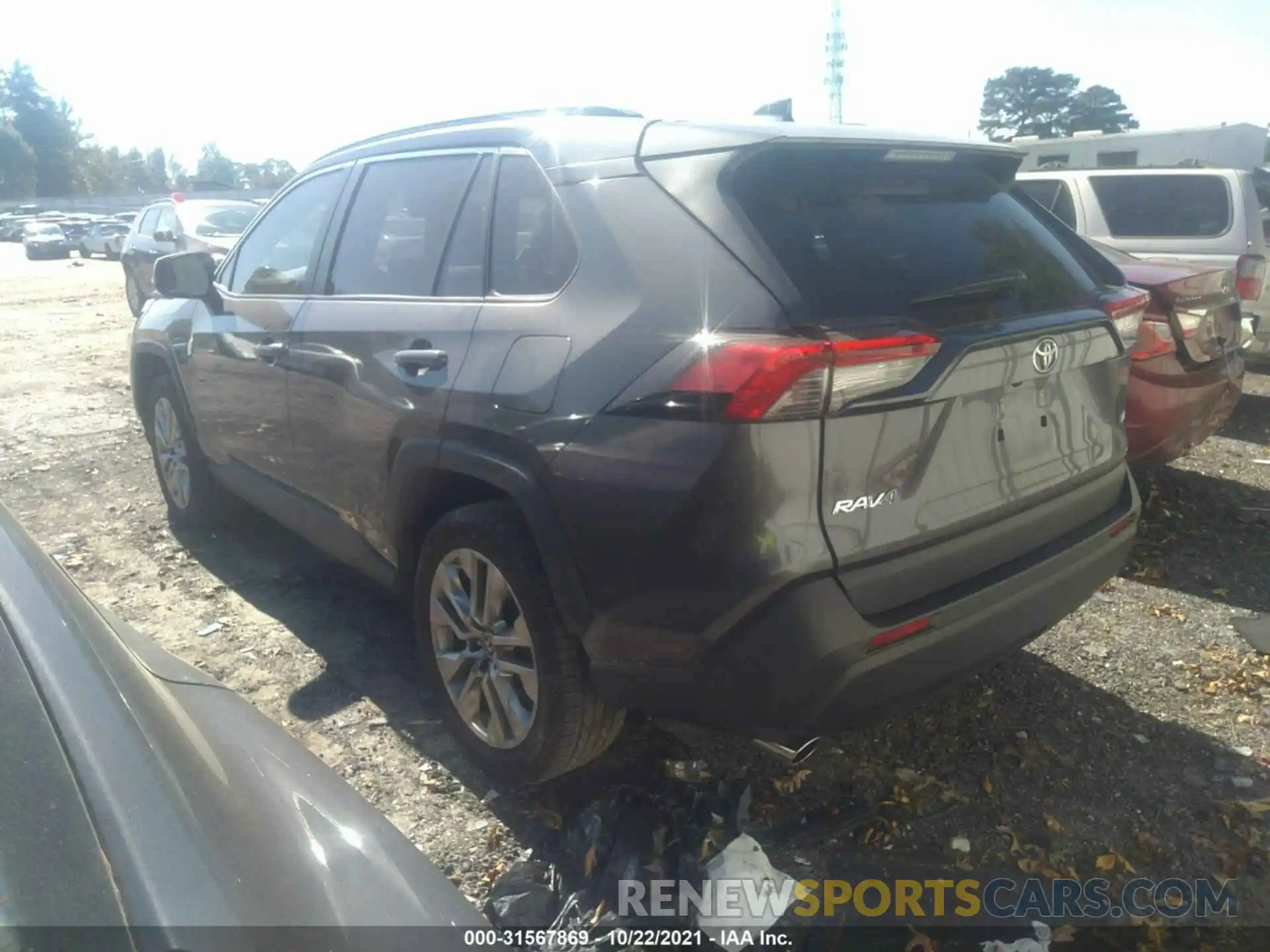 3 Photograph of a damaged car JTMC1RFV9KD504396 TOYOTA RAV4 2019