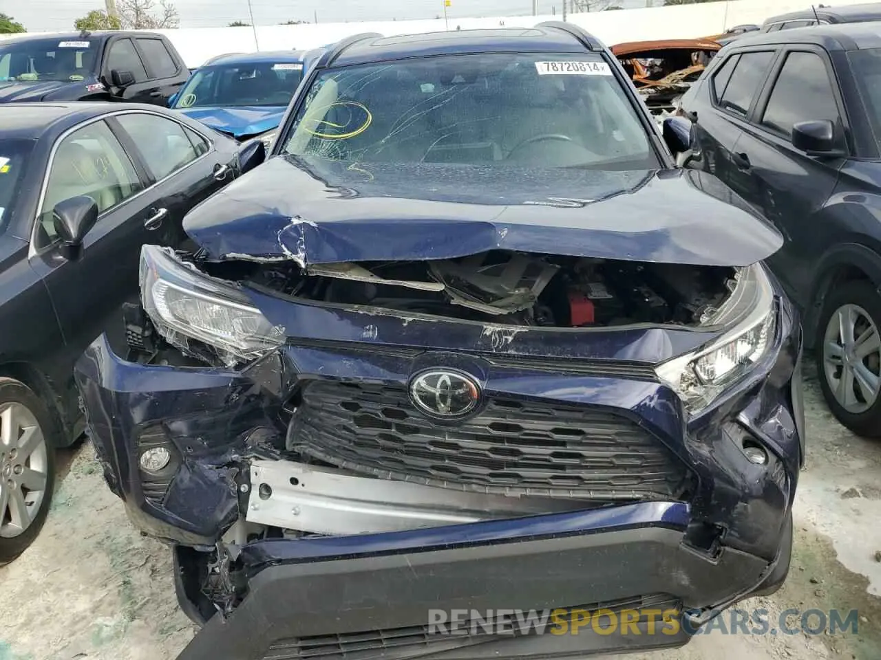 5 Photograph of a damaged car JTMC1RFV9KJ016499 TOYOTA RAV4 2019