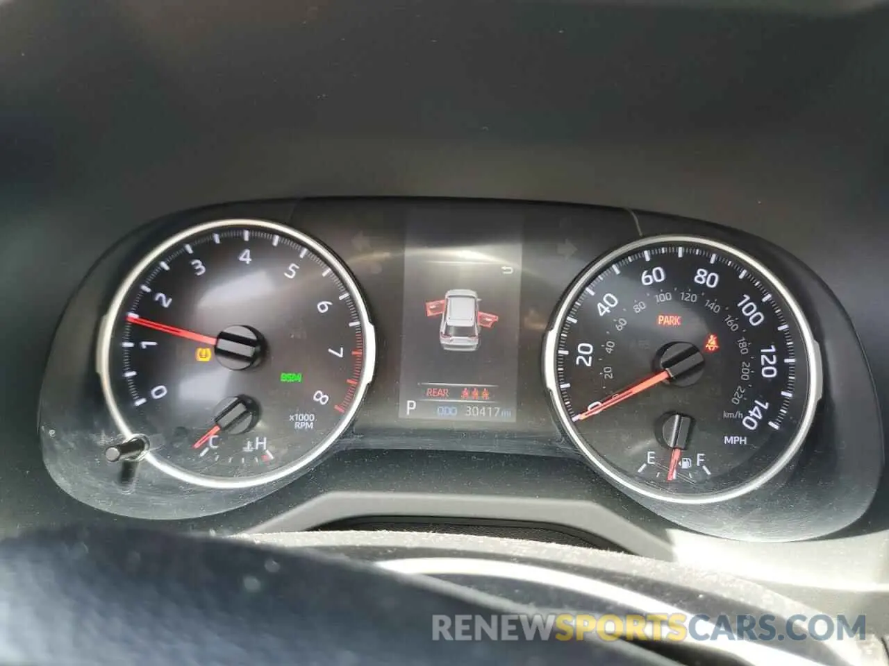 9 Photograph of a damaged car JTMC1RFVXKD017076 TOYOTA RAV4 2019