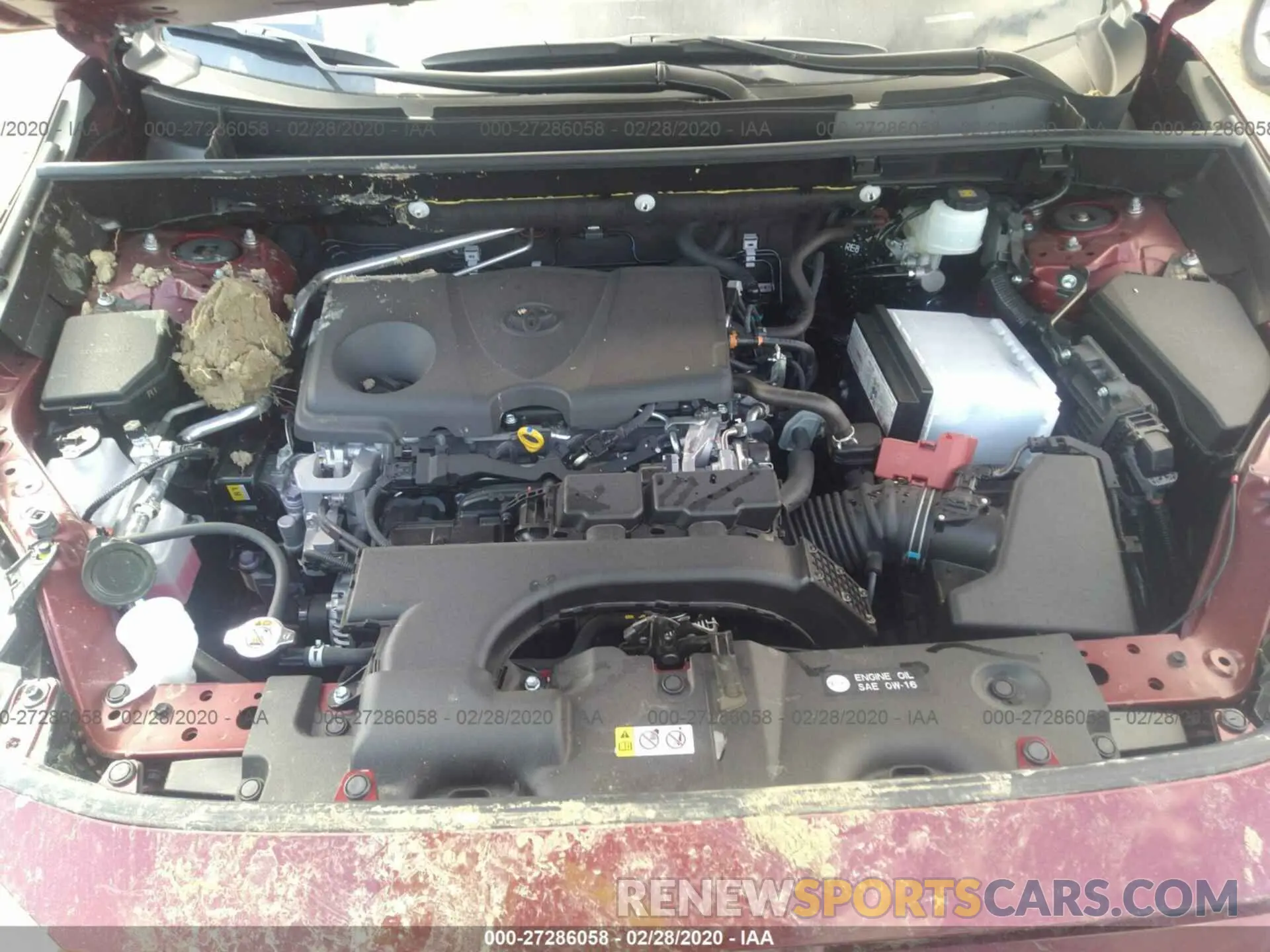 10 Photograph of a damaged car JTMC1RFVXKD038378 TOYOTA RAV4 2019