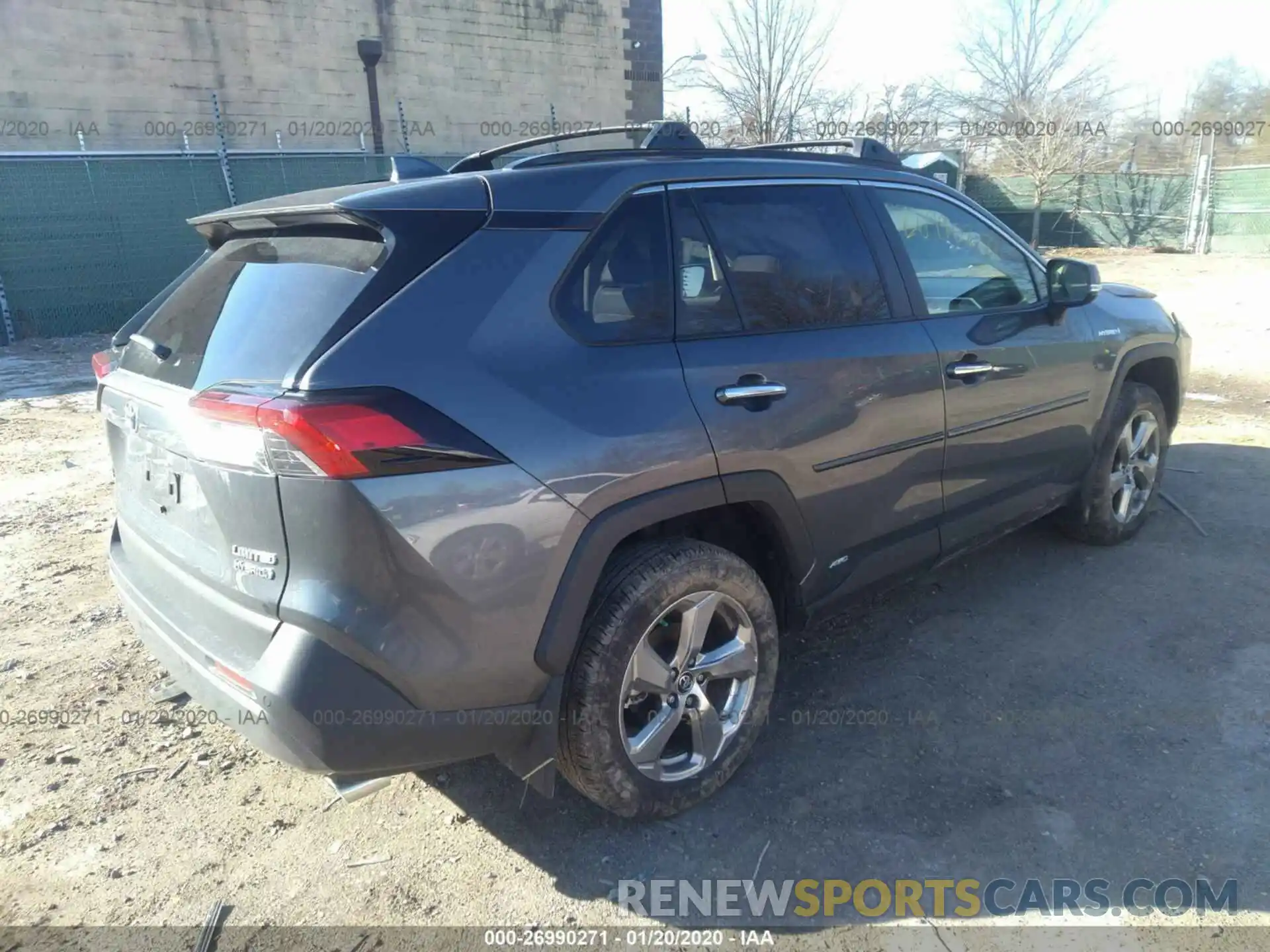 4 Photograph of a damaged car JTMDWRFV0KD502610 TOYOTA RAV4 2019