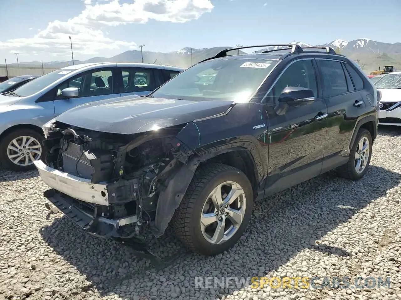 1 Photograph of a damaged car JTMDWRFV0KD508794 TOYOTA RAV4 2019