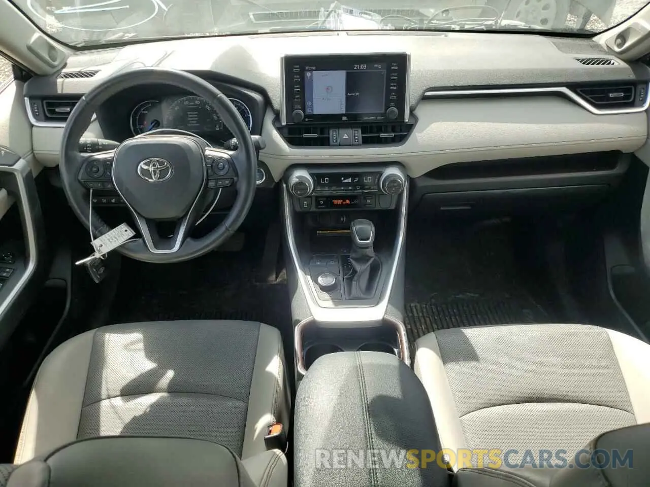 8 Photograph of a damaged car JTMDWRFV0KD508794 TOYOTA RAV4 2019