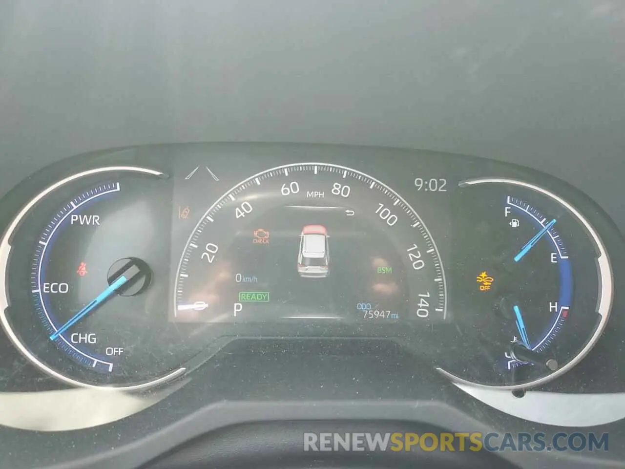 9 Photograph of a damaged car JTMDWRFV0KD508794 TOYOTA RAV4 2019
