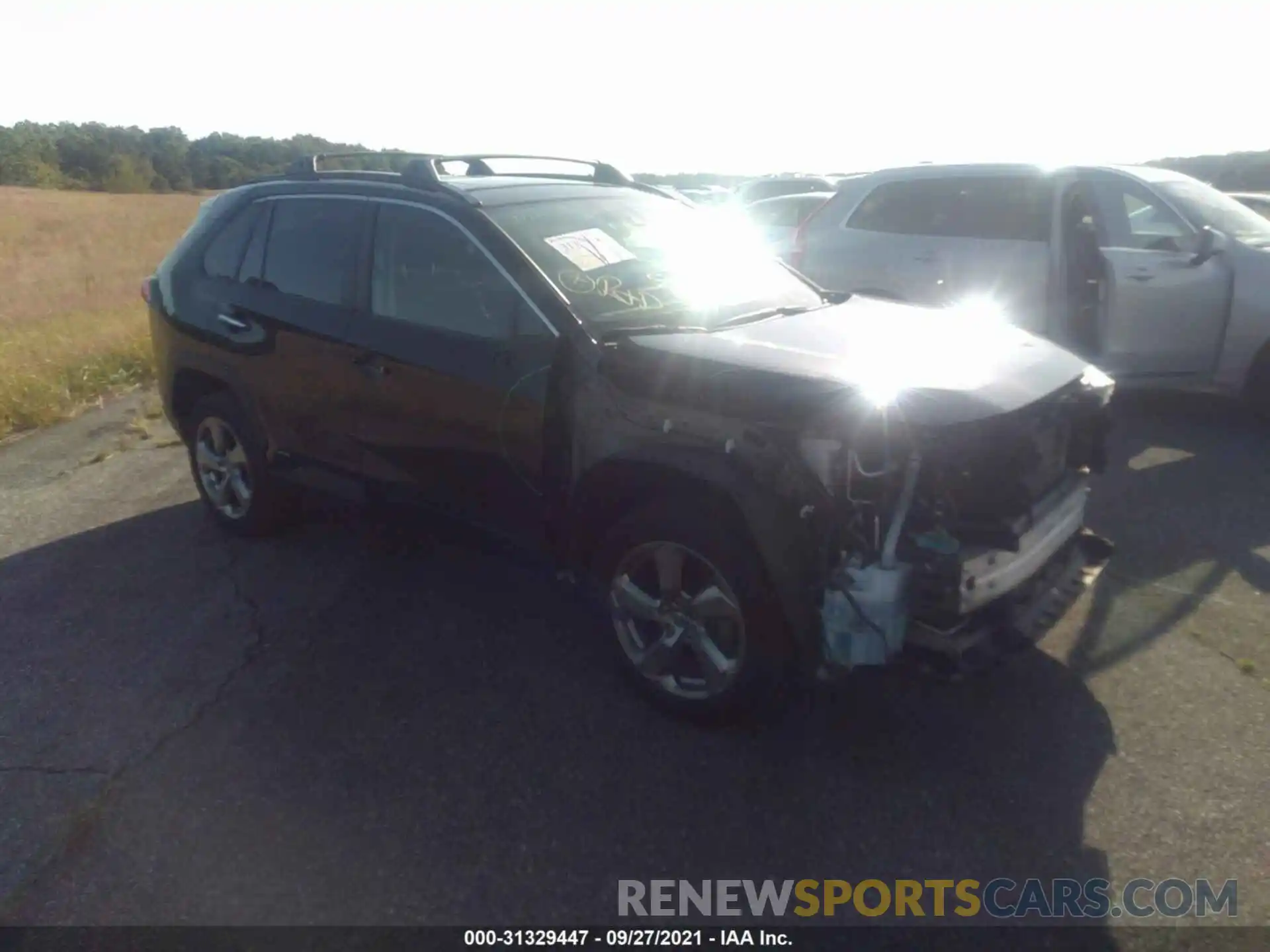 1 Photograph of a damaged car JTMDWRFV1KD006697 TOYOTA RAV4 2019