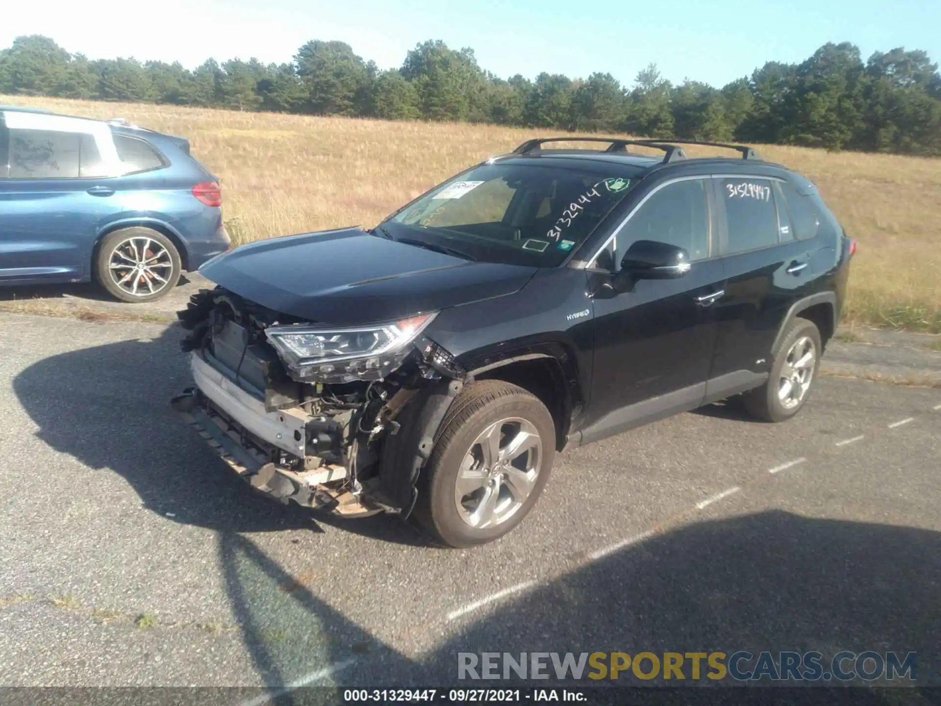 2 Photograph of a damaged car JTMDWRFV1KD006697 TOYOTA RAV4 2019