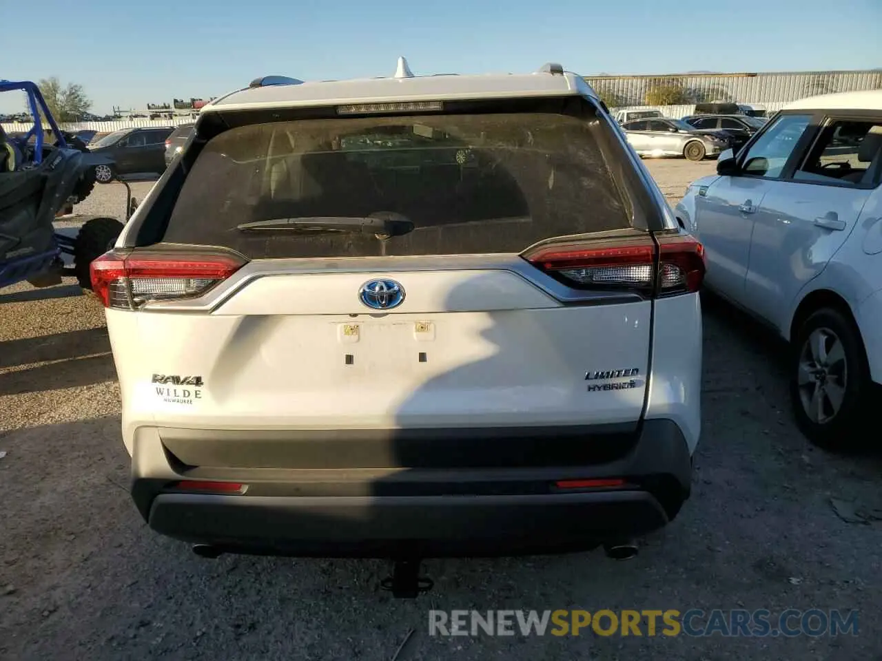 6 Photograph of a damaged car JTMDWRFV2KD015070 TOYOTA RAV4 2019