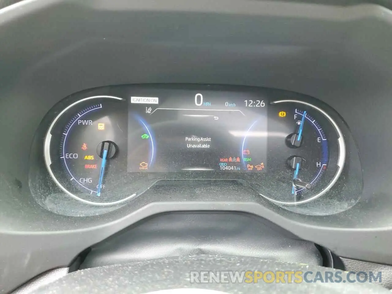 9 Photograph of a damaged car JTMDWRFV2KD028319 TOYOTA RAV4 2019