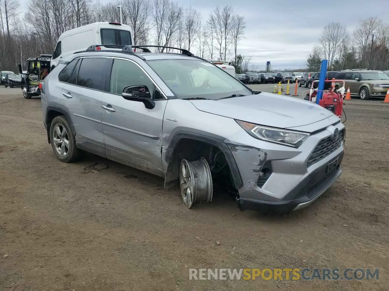 4 Photograph of a damaged car JTMDWRFV4KD010534 TOYOTA RAV4 2019
