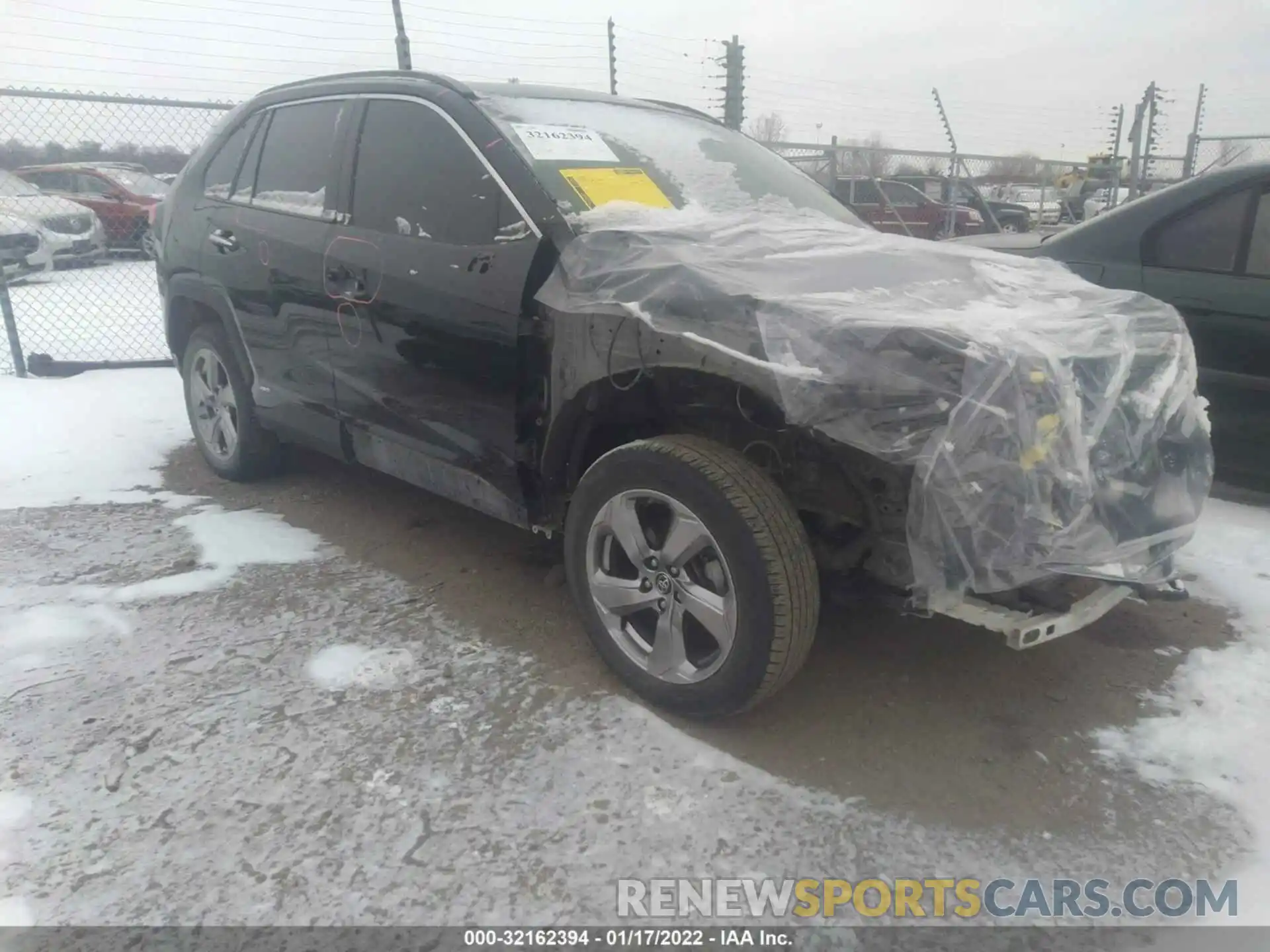 1 Photograph of a damaged car JTMDWRFV5KD021588 TOYOTA RAV4 2019