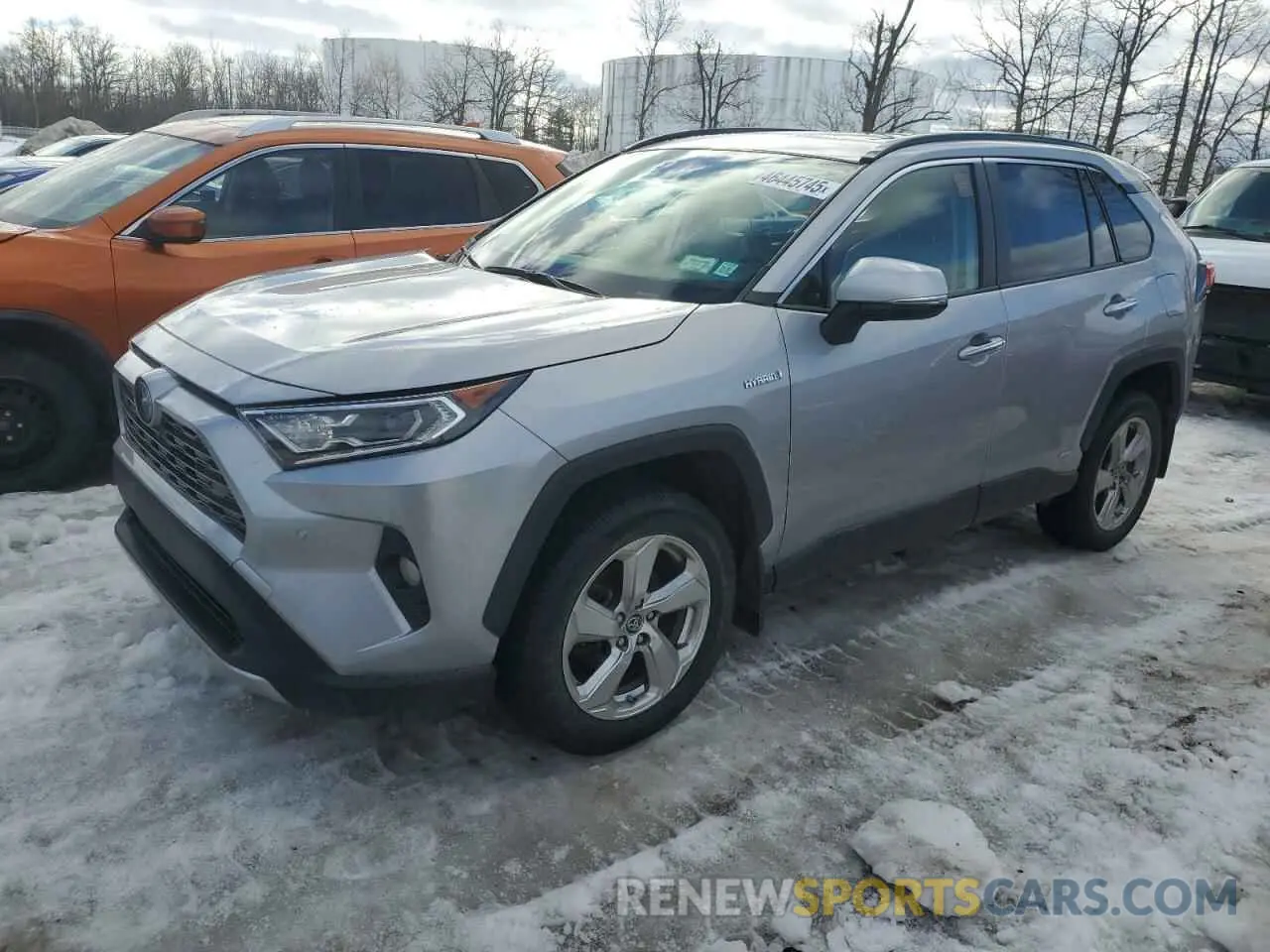 1 Photograph of a damaged car JTMDWRFV5KD027732 TOYOTA RAV4 2019