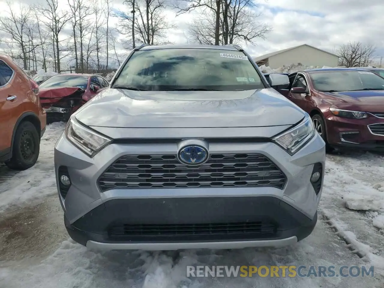 5 Photograph of a damaged car JTMDWRFV5KD027732 TOYOTA RAV4 2019