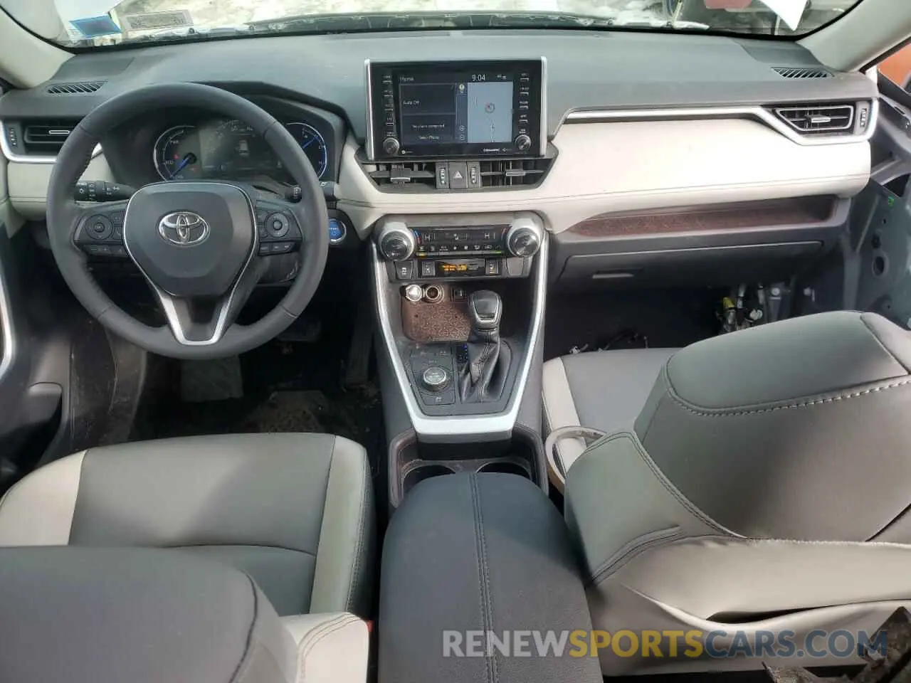 8 Photograph of a damaged car JTMDWRFV5KD027732 TOYOTA RAV4 2019
