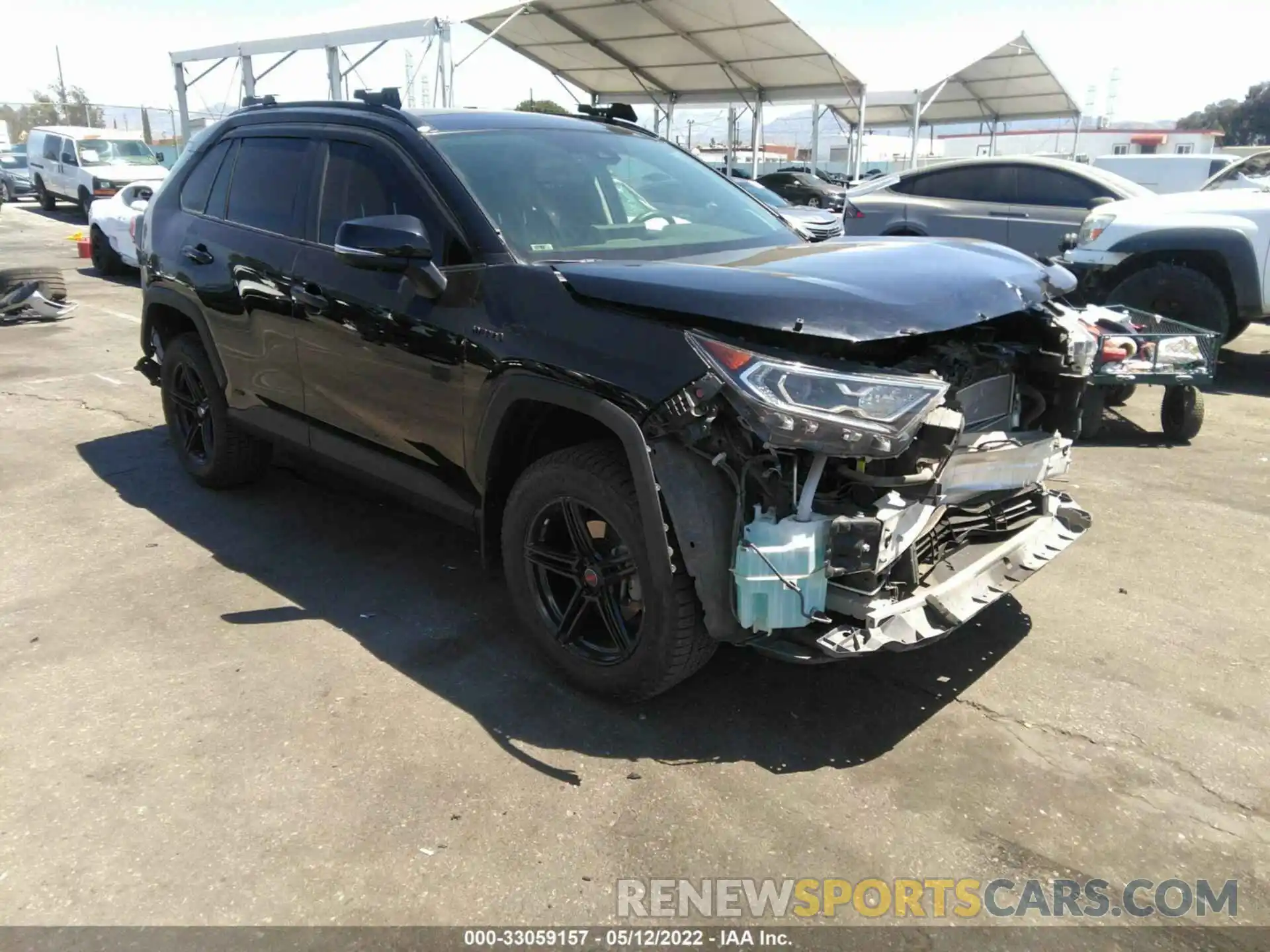 1 Photograph of a damaged car JTMDWRFV5KD517782 TOYOTA RAV4 2019