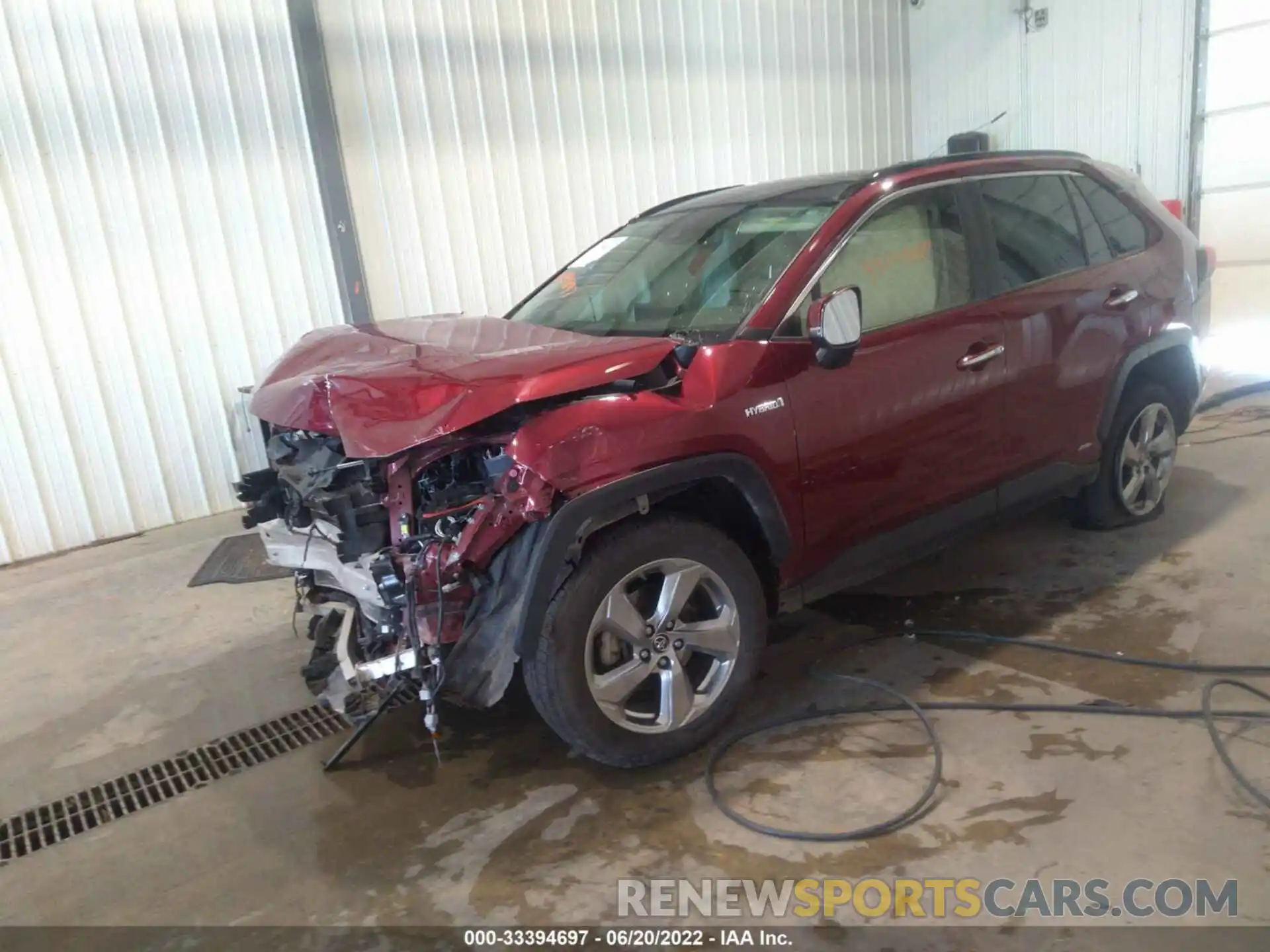 2 Photograph of a damaged car JTMDWRFV6KD515121 TOYOTA RAV4 2019