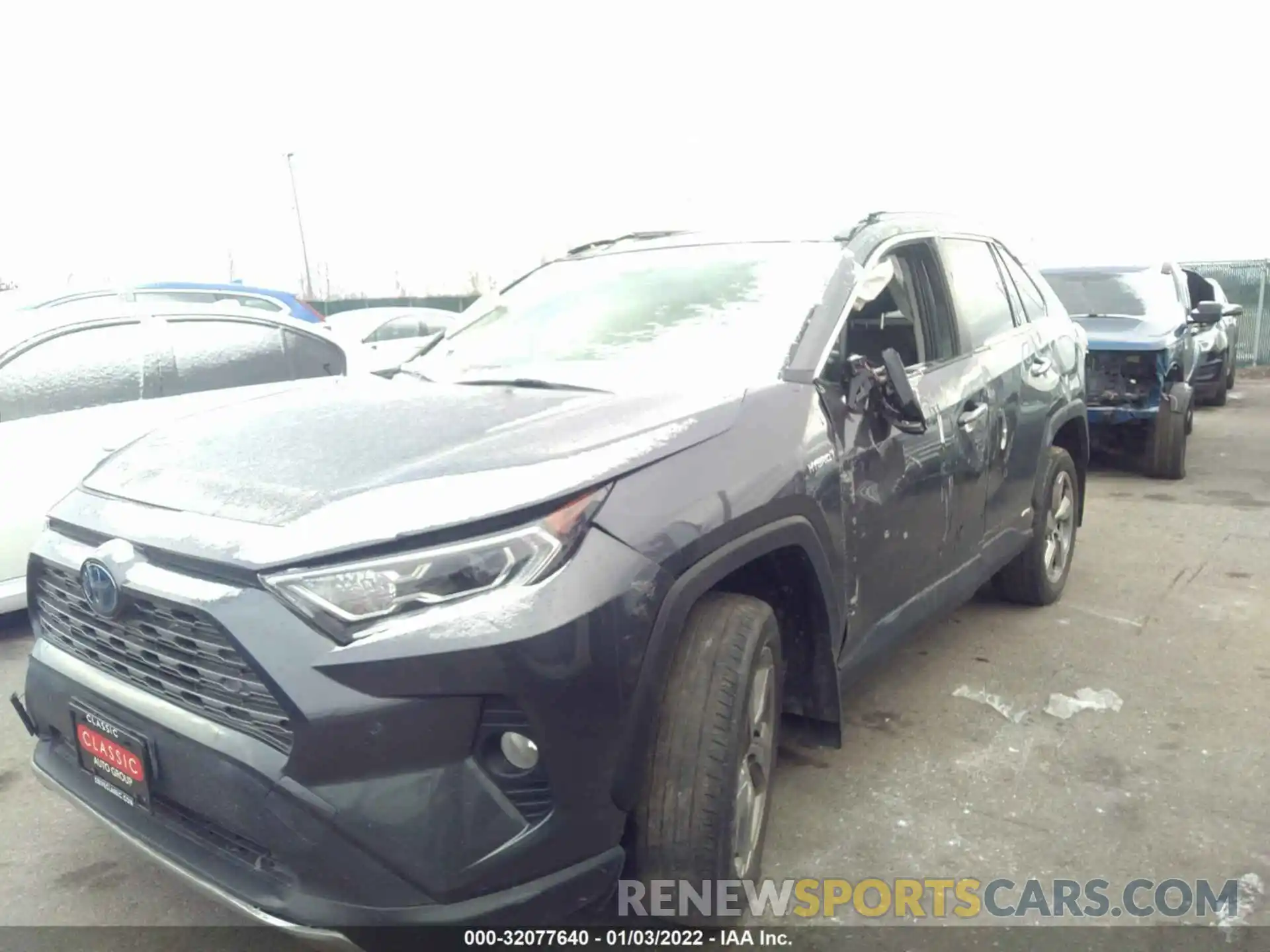 6 Photograph of a damaged car JTMDWRFV7KD027778 TOYOTA RAV4 2019