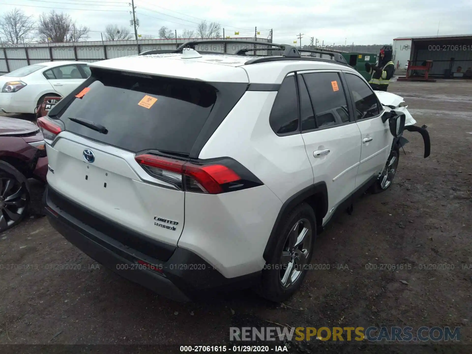 4 Photograph of a damaged car JTMDWRFV7KD512244 TOYOTA RAV4 2019