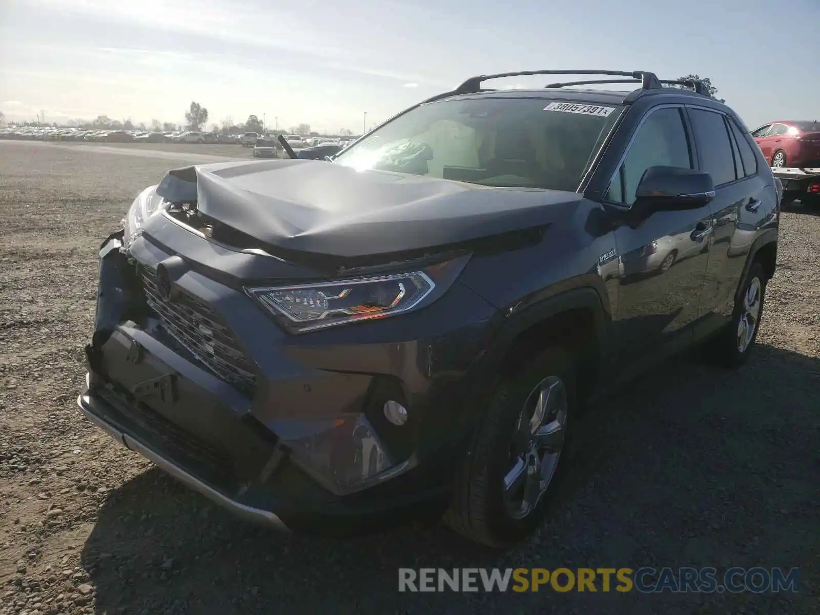 2 Photograph of a damaged car JTMDWRFV7KJ007239 TOYOTA RAV4 2019