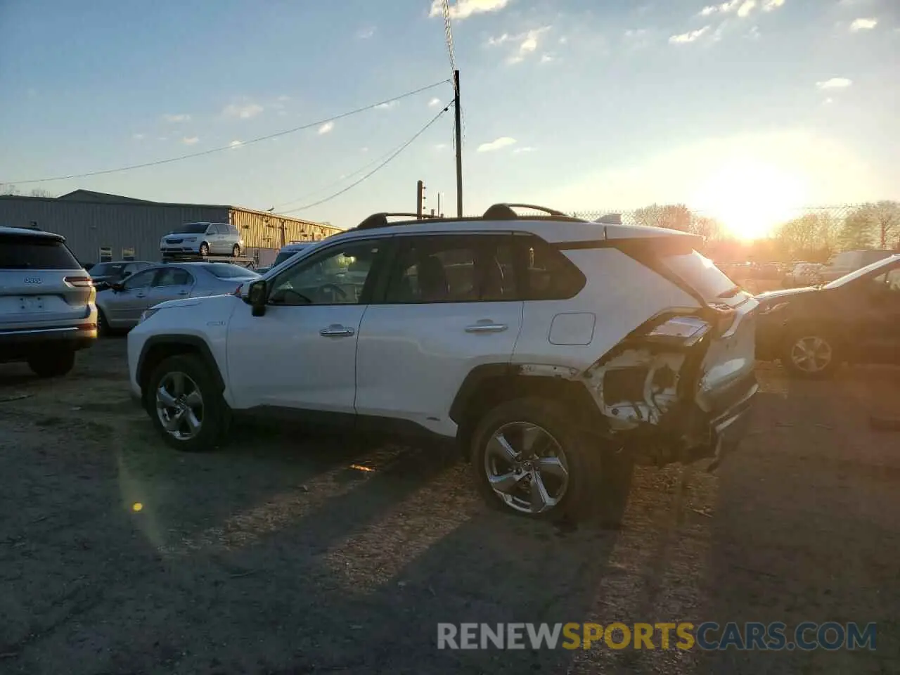2 Photograph of a damaged car JTMDWRFV8KD002601 TOYOTA RAV4 2019