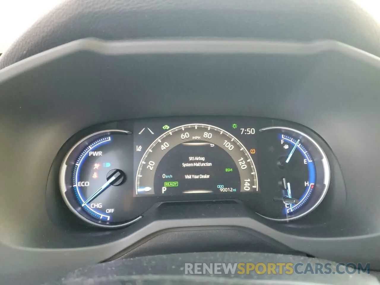 9 Photograph of a damaged car JTMDWRFV8KD002601 TOYOTA RAV4 2019