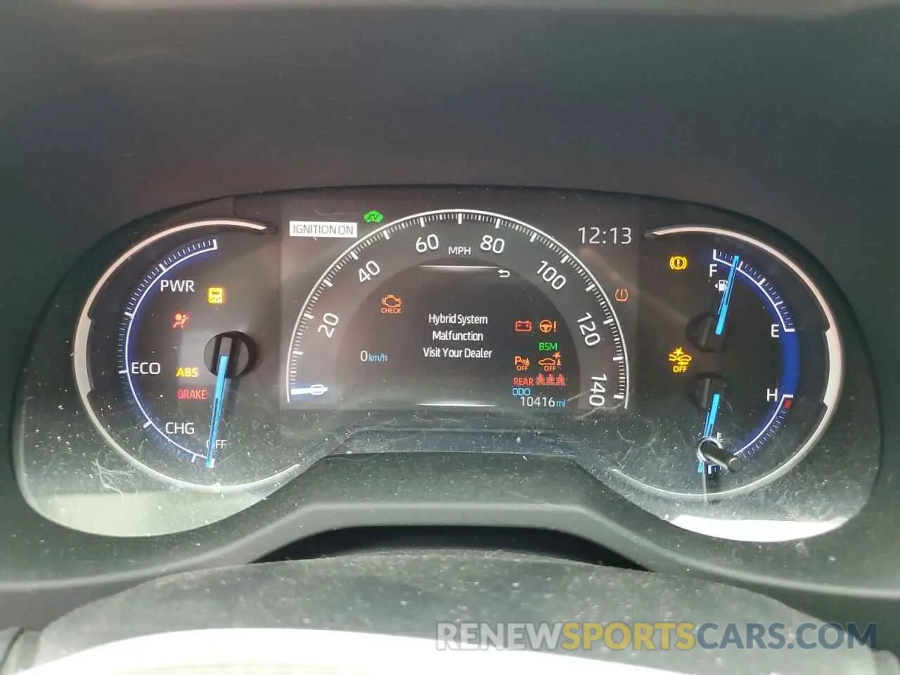 9 Photograph of a damaged car JTMDWRFV8KD517808 TOYOTA RAV4 2019