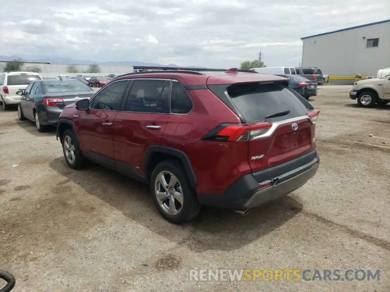 3 Photograph of a damaged car JTMDWRFV9KD501133 TOYOTA RAV4 2019