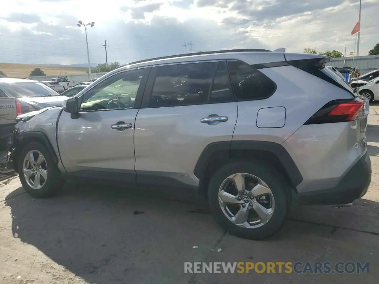 2 Photograph of a damaged car JTMDWRFV9KD510138 TOYOTA RAV4 2019