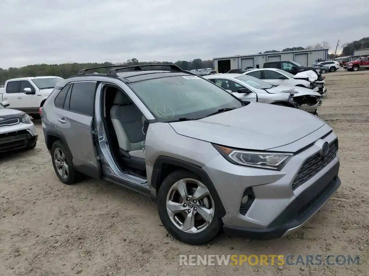 1 Photograph of a damaged car JTMDWRFV9KD510835 TOYOTA RAV4 2019