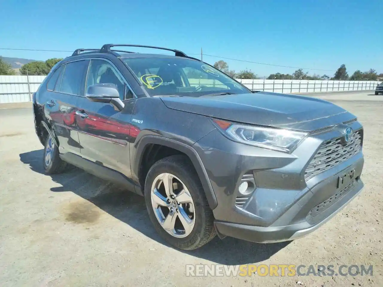 1 Photograph of a damaged car JTMDWRFVXKD007816 TOYOTA RAV4 2019