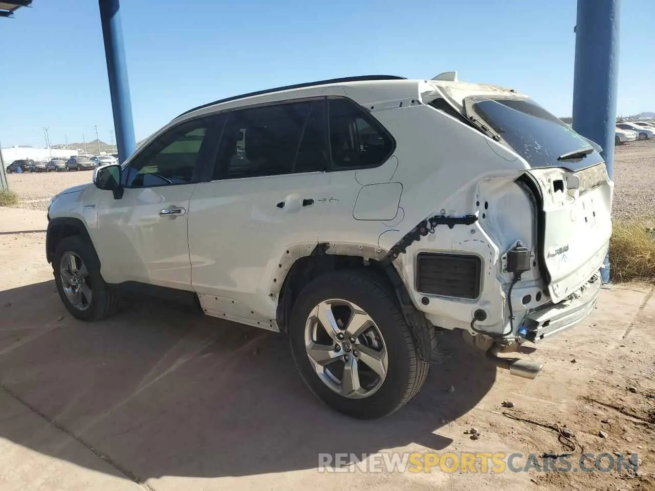 2 Photograph of a damaged car JTMDWRFVXKD510911 TOYOTA RAV4 2019