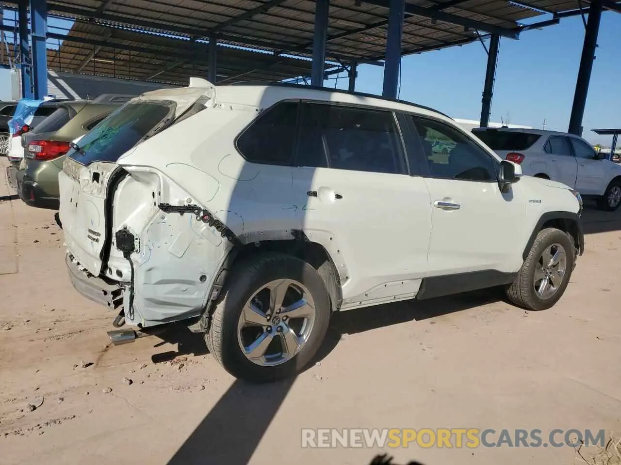3 Photograph of a damaged car JTMDWRFVXKD510911 TOYOTA RAV4 2019