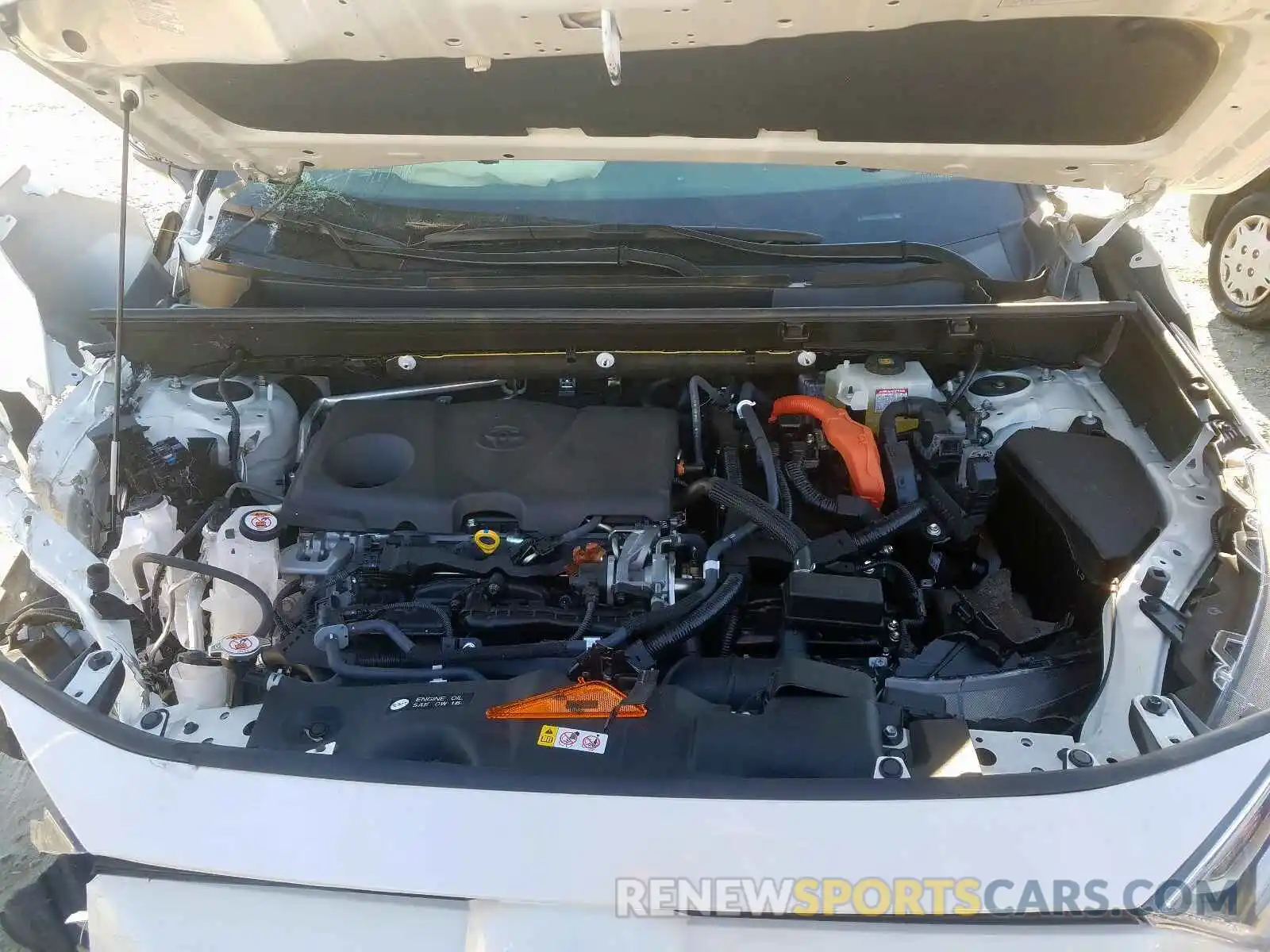 7 Photograph of a damaged car JTMEWRFV0KD510310 TOYOTA RAV4 2019