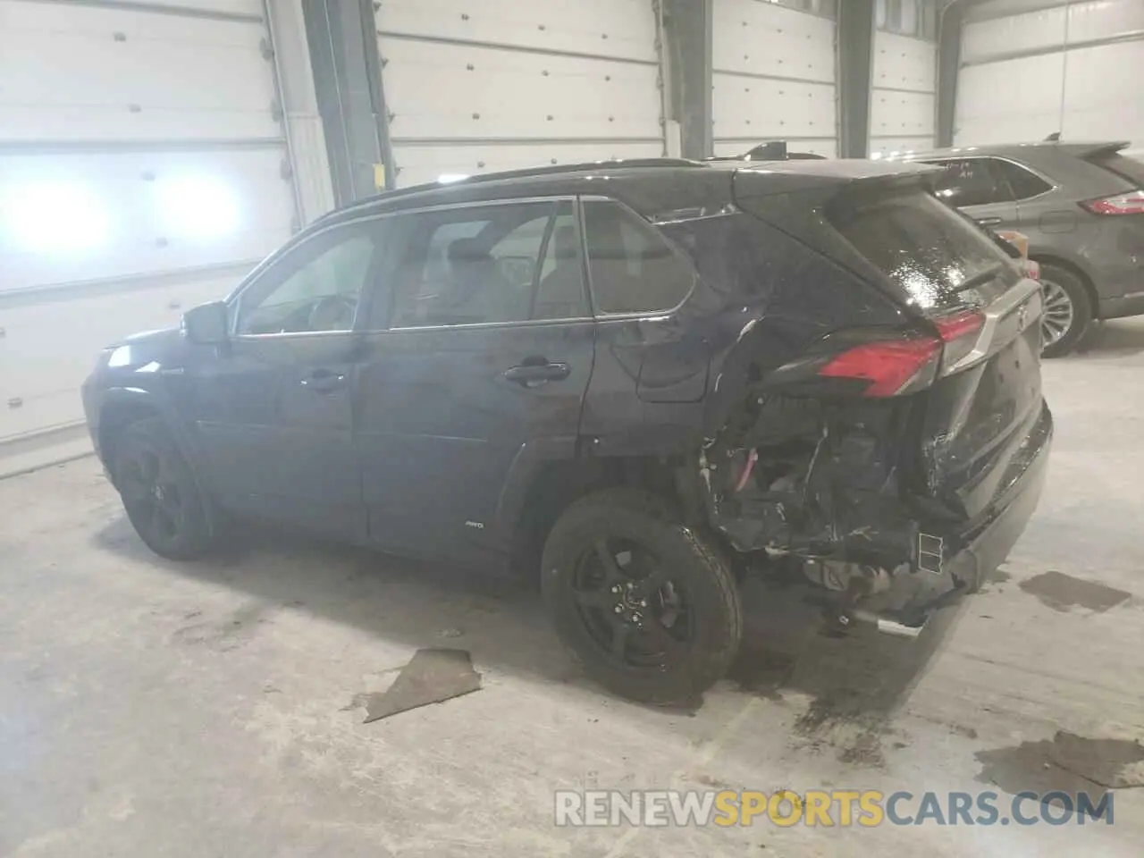 2 Photograph of a damaged car JTMEWRFV0KJ007426 TOYOTA RAV4 2019
