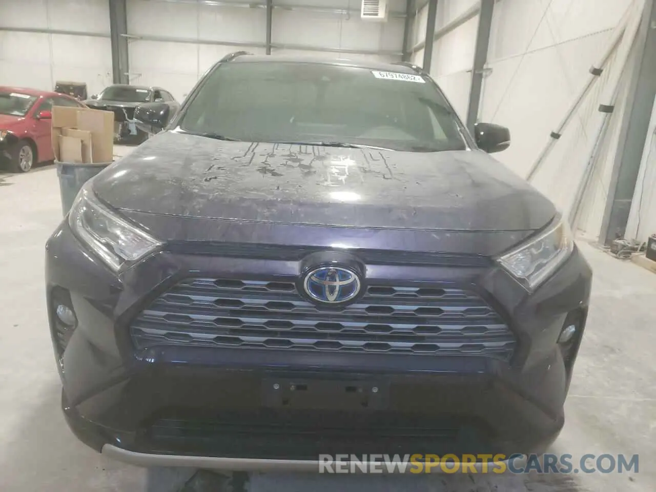 5 Photograph of a damaged car JTMEWRFV0KJ007426 TOYOTA RAV4 2019
