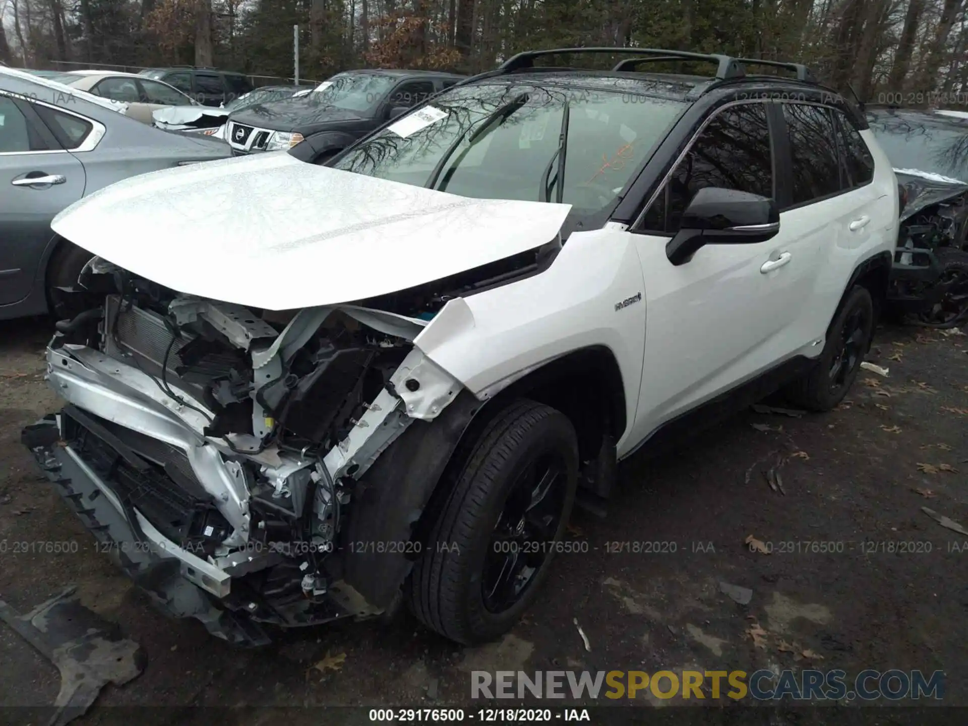 2 Photograph of a damaged car JTMEWRFV1KD510266 TOYOTA RAV4 2019