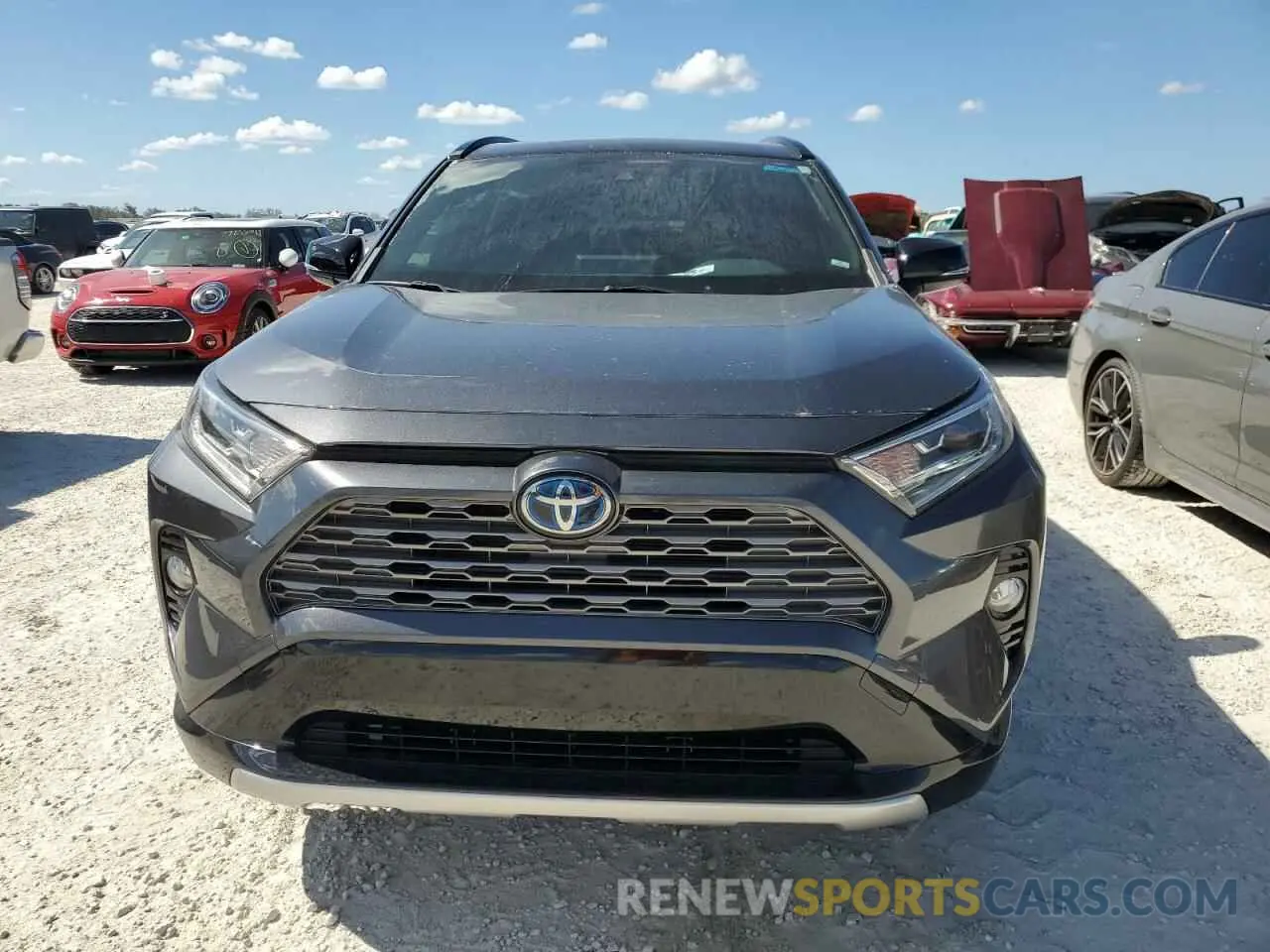 5 Photograph of a damaged car JTMEWRFV2KD510101 TOYOTA RAV4 2019
