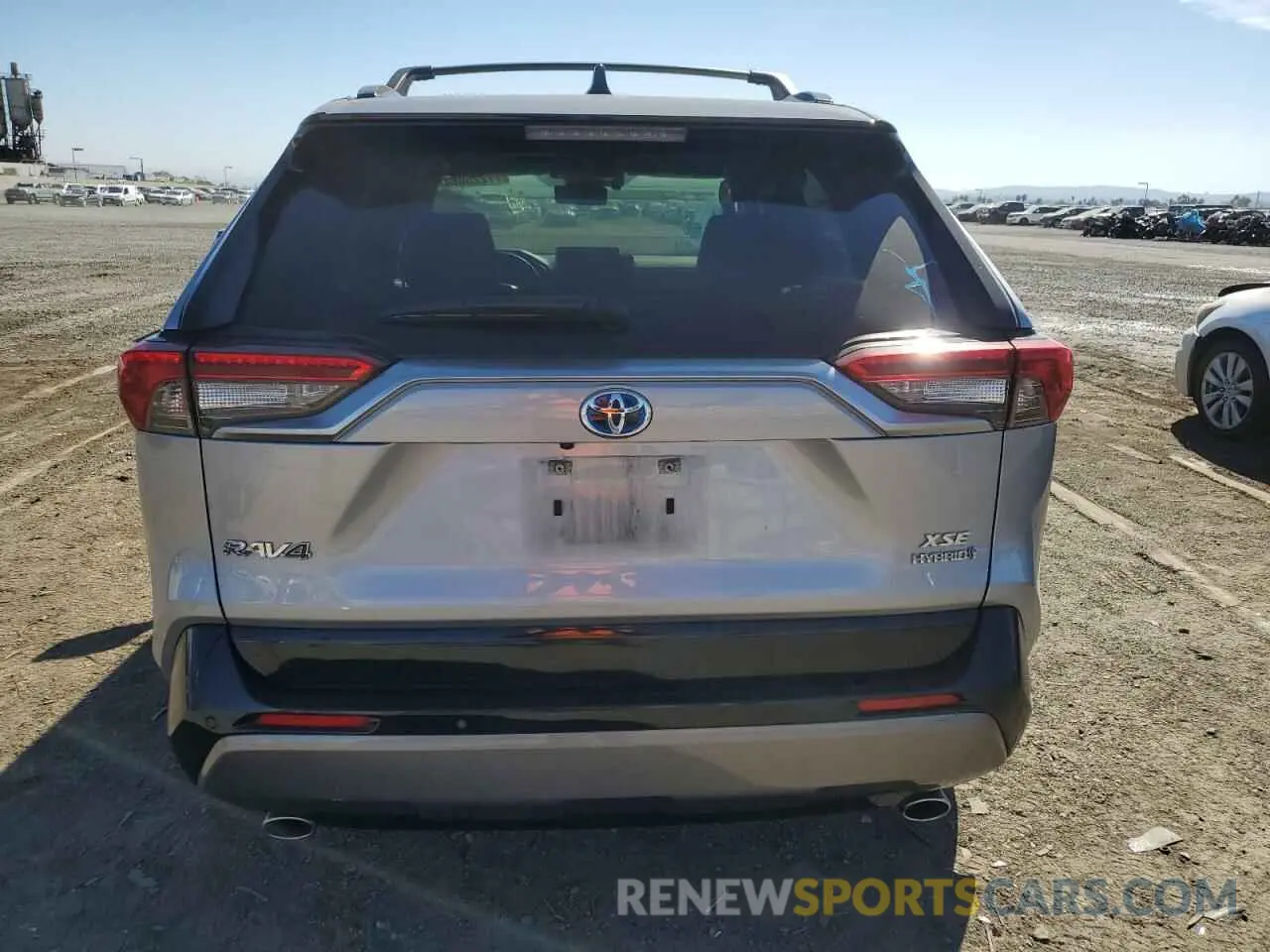 6 Photograph of a damaged car JTMEWRFV2KD515380 TOYOTA RAV4 2019