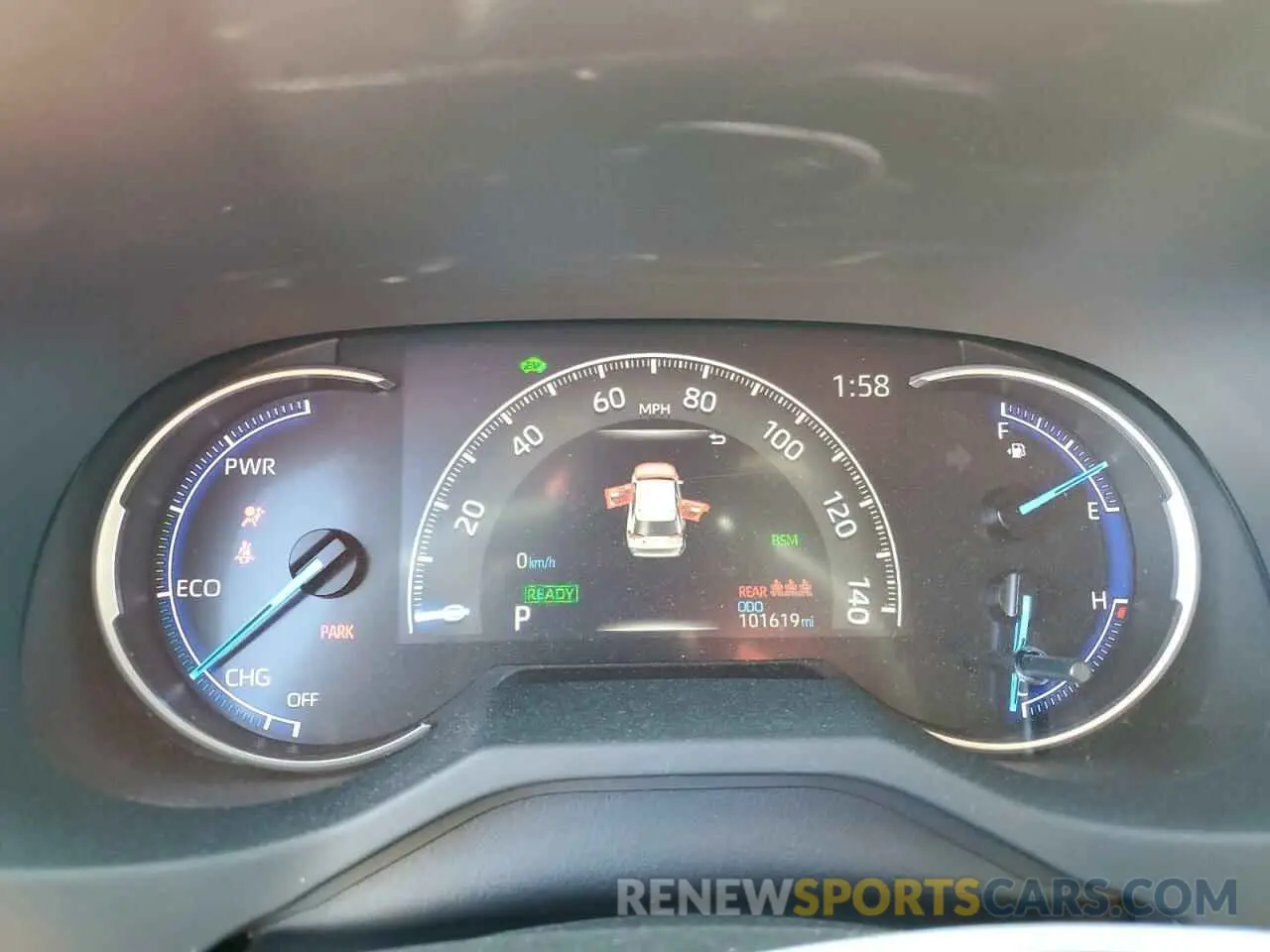 9 Photograph of a damaged car JTMEWRFV2KD515380 TOYOTA RAV4 2019